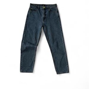 HUF Dark Blue Straight Leg Jeans, Size 32